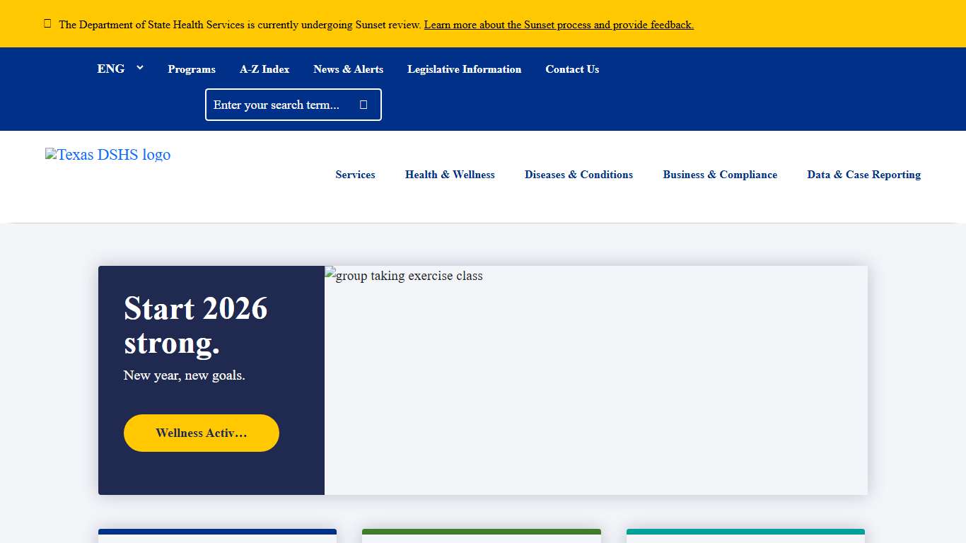 Texas Department of State Health Services (DSHS)